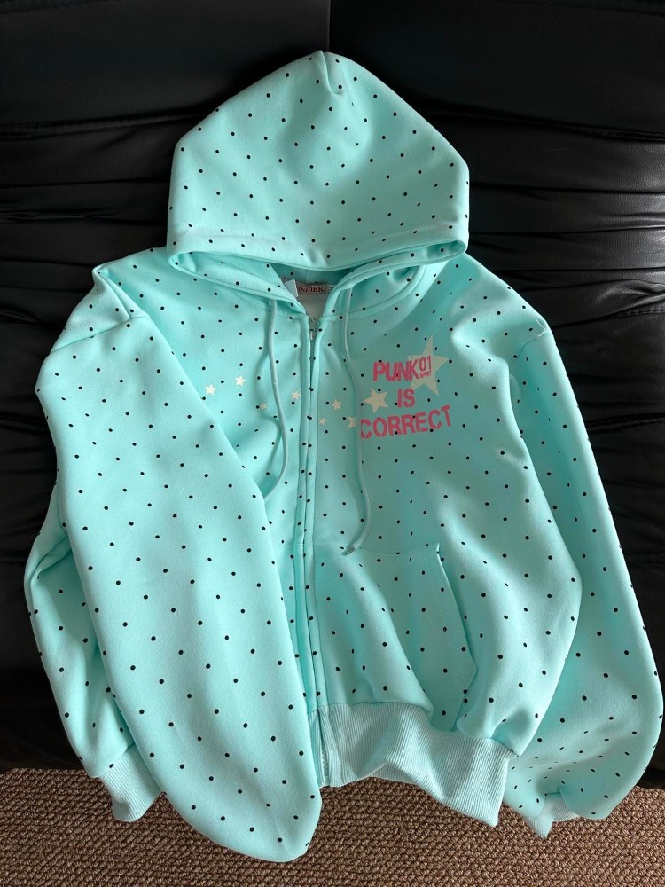 Vintage Zip Hoodie - Moda Y2K Nowa Wiosenna Kolekcja Amerykański