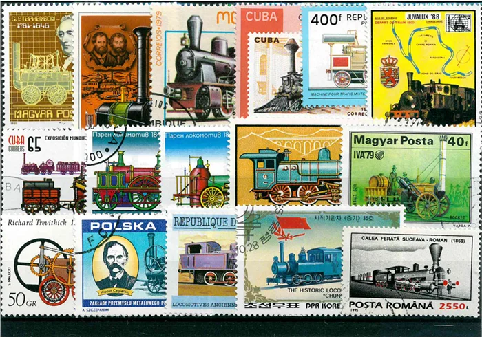 Collectible Vintage Postage Stamps - 50 sztuk / partia Vintage Old