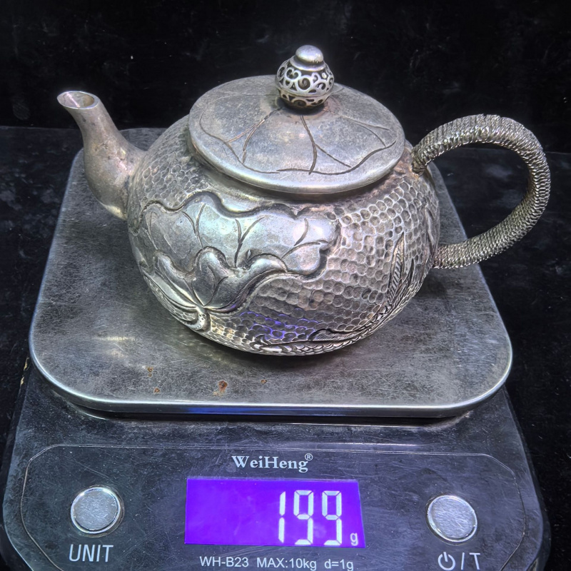 Antyczny, postarzany czajnik z – Vintage Collectible Market recenzja i cena