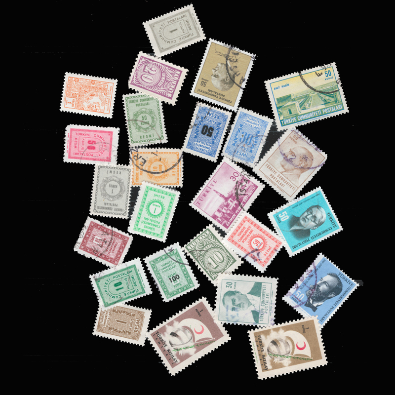 20 sztuk/partia Stare tureckie – Collectible Vintage Postage Stamps recenzja i cena