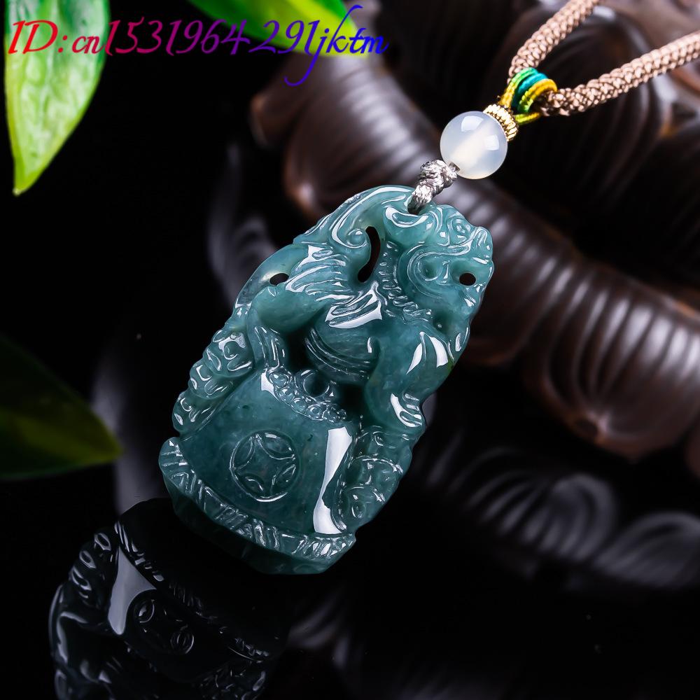 Wisiorek Pixiu z jadeitu birma – Vintage Necklace recenzja i cena