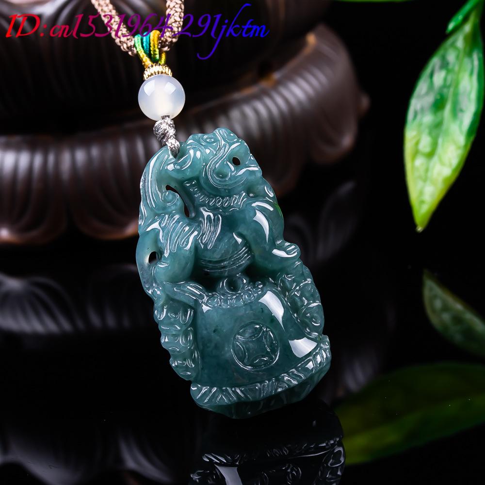 Wisiorek Pixiu z jadeitu birma – Vintage Necklace recenzja i cena