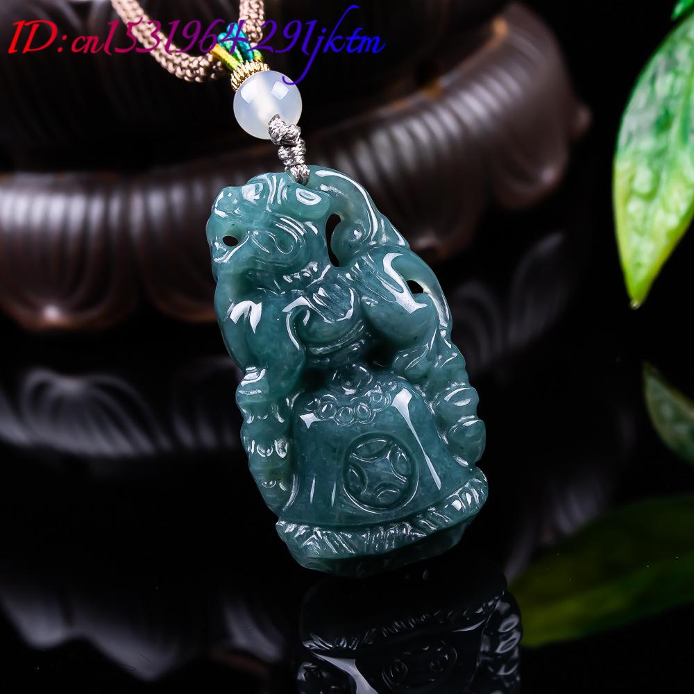 Wisiorek Pixiu z jadeitu birma – Vintage Necklace recenzja i cena