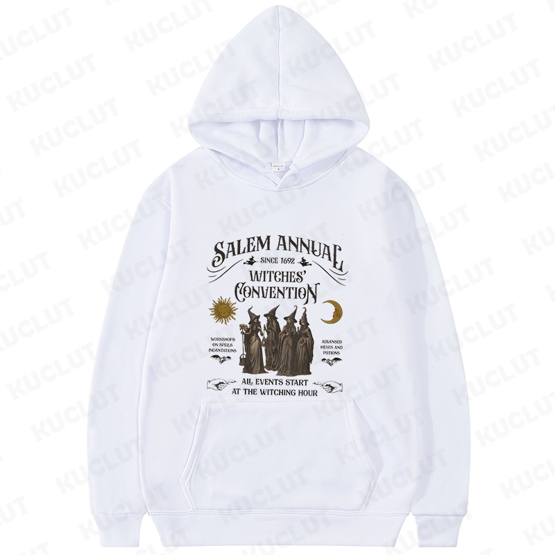 Salem Witch bluzy z kapturem d – Vintage Zip Hoodie recenzja i cena
