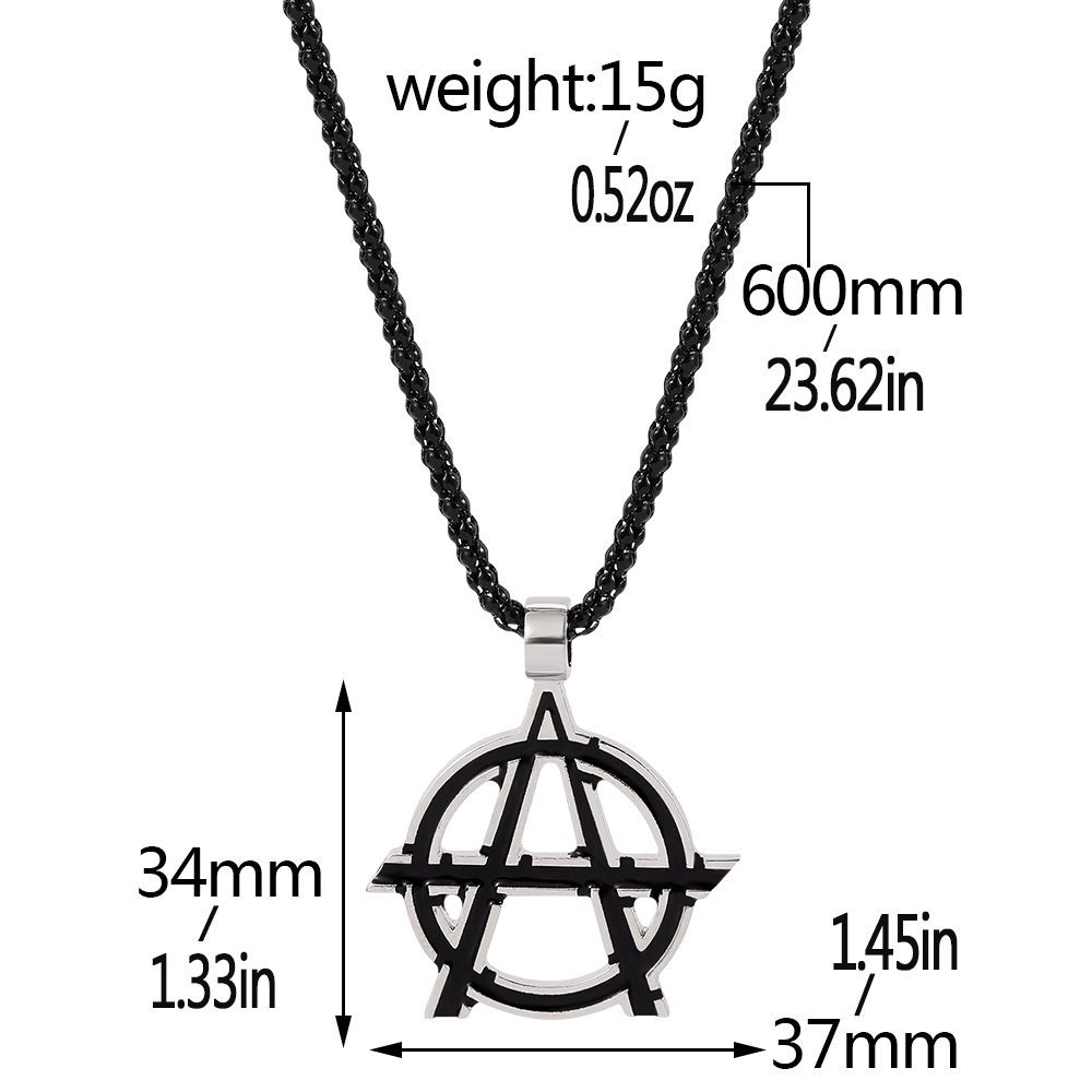 Naszyjnik z symbolem Avengers, – Vintage Necklace recenzja i cena