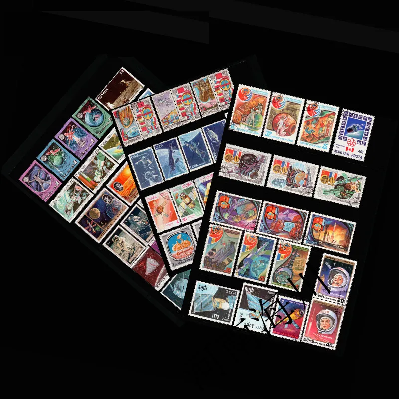 100 Różnych Znaczków Kosmiczny – Collectible Vintage Postage Stamps recenzja i cena