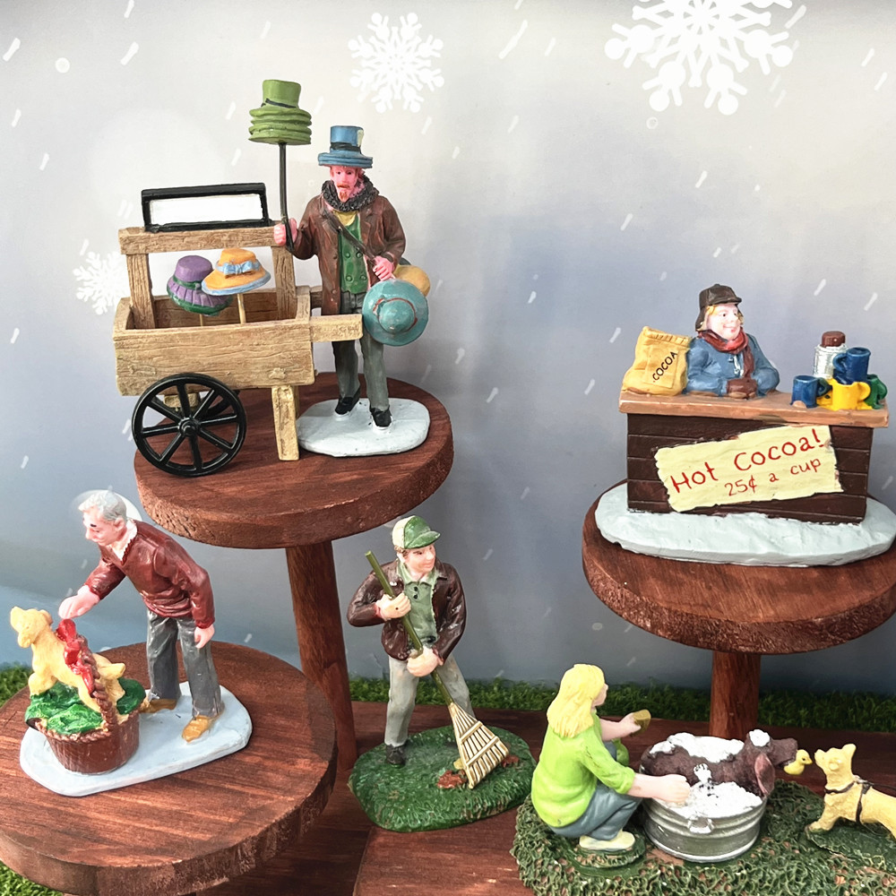 Zestaw figurek w stylu vintage – Vintage Collectible Market recenzja i cena