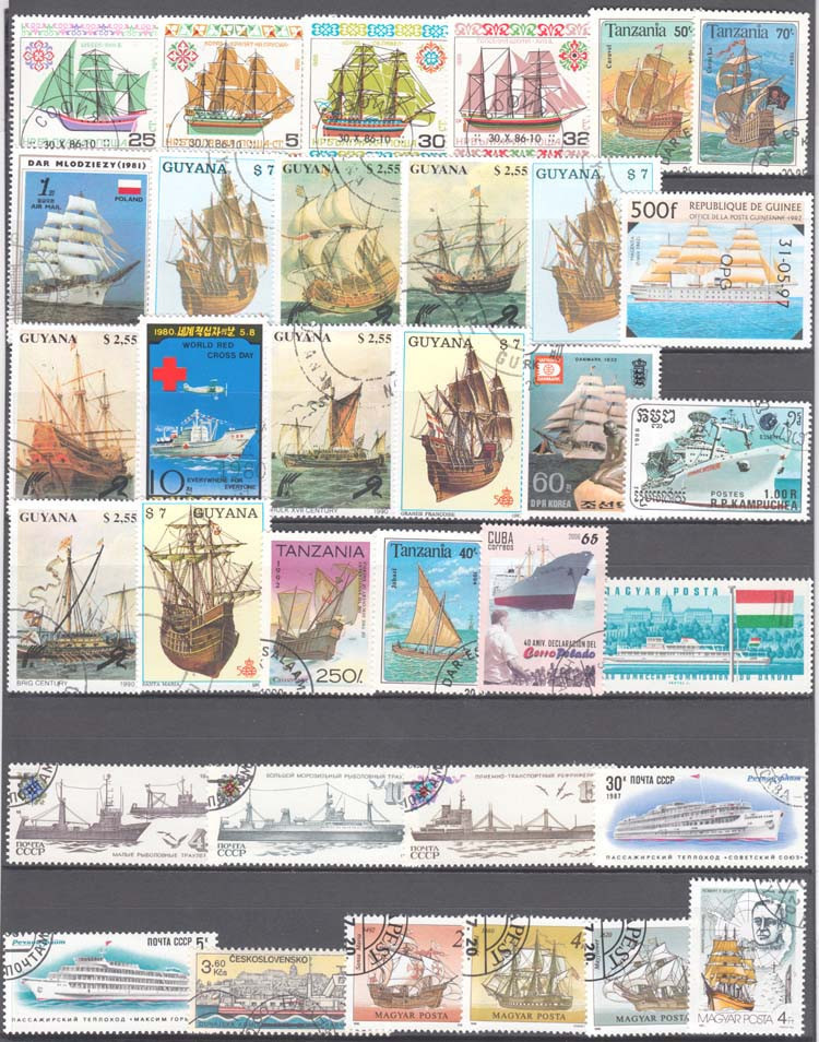 100 Specjalnych Znaczków Statk – Collectible Vintage Postage Stamps recenzja i cena
